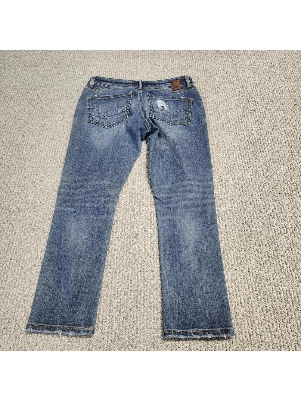 BKE Jeans Stella Skinny Blue Cropped Women’s Size 28 - Picture 10 of 10